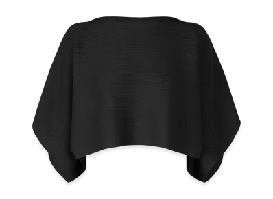 132 5. ISSEY MIYAKE Flat Rib Knit 2 "Black"