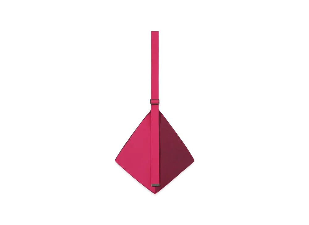 132 5. ISSEY MIYAKE Tatami Triangle "Magenta"