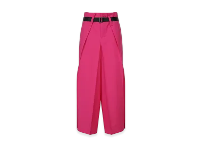 132 5. ISSEY MIYAKE Flat Square Bottoms "Magenta"