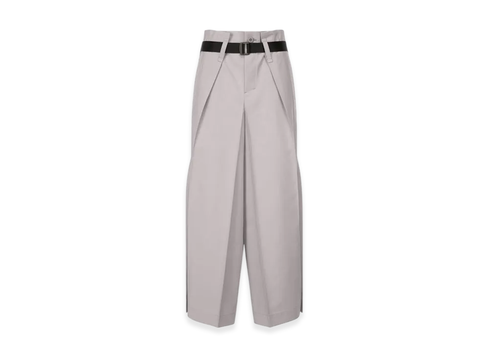 132 5. ISSEY MIYAKE Flat Square Bottoms "Silver Gray"