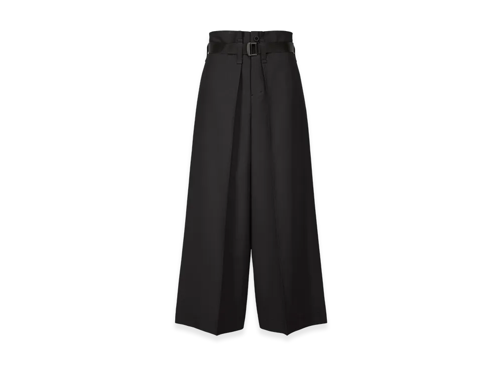 132 5. ISSEY MIYAKE Flat Square Bottoms "Black"