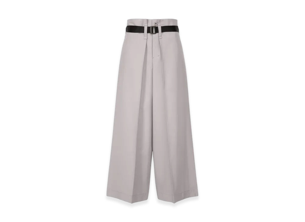 132 5. ISSEY MIYAKE Flat Square Bottoms "Silver Gray"