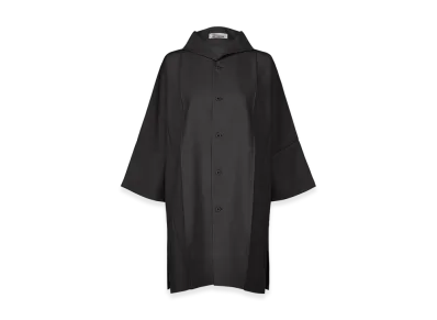 132 5. ISSEY MIYAKE Flat Shirts "Black"