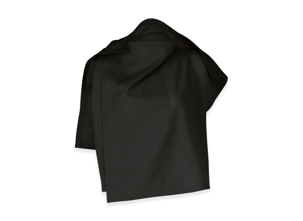 132 5. ISSEY MIYAKE Square Ramie "Black"