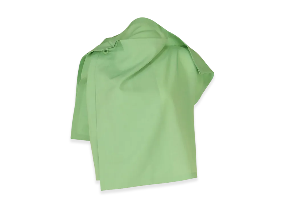 132 5. ISSEY MIYAKE Square Ramie "Mint Green"