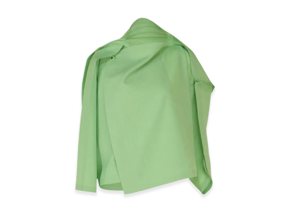 132 5. ISSEY MIYAKE Square Ramie "Mint Green"