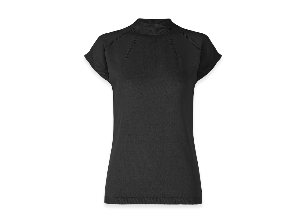 132 5. ISSEY MIYAKE Darted Knit "Black"