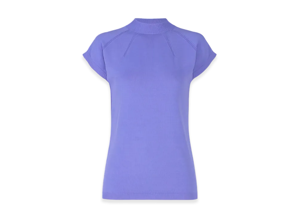 132 5. ISSEY MIYAKE Darted Knit "Blue Lotus"