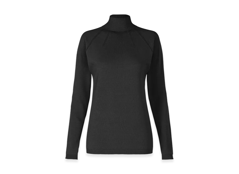 132 5. ISSEY MIYAKE Darted Knit "Black"