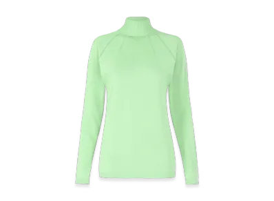 132 5. ISSEY MIYAKE Darted Knit "Mint Green"
