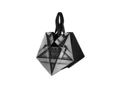 132 5. ISSEY MIYAKE Standard Bag "Black/Silver"