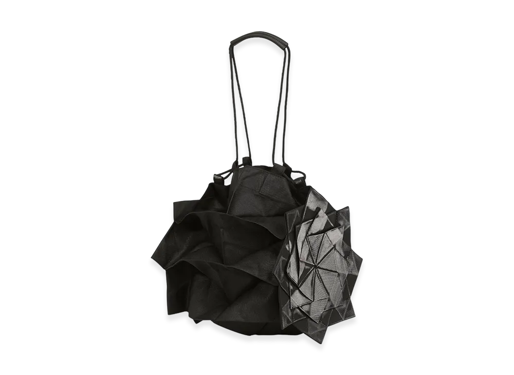 132 5. ISSEY MIYAKE Standard Bag "Black/Silver"