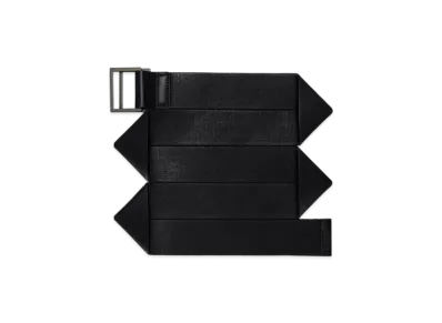 132 5. ISSEY MIYAKE Standard Belt "Black/Luster"