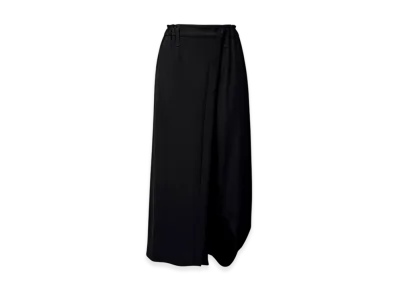 132 5. ISSEY MIYAKE Jersey Bottoms Basic "Black"