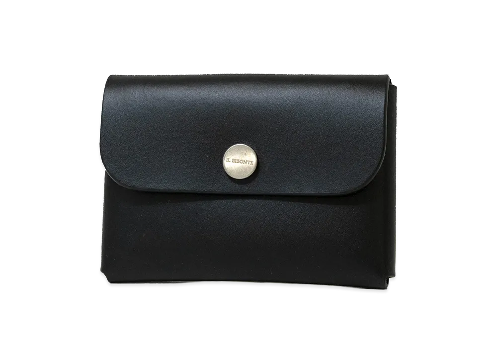 IL BISONTE Women's Coin Case "Black"