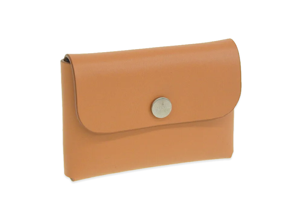 IL BISONTE Women's Coin Case "Beige"