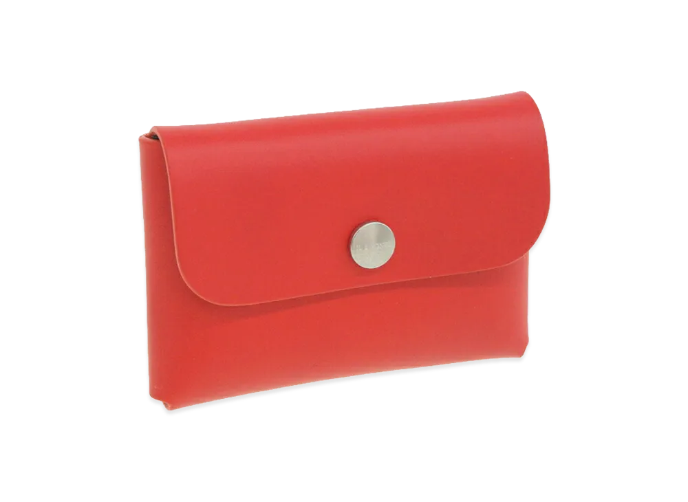 IL BISONTE Women's Coin Case "Red"