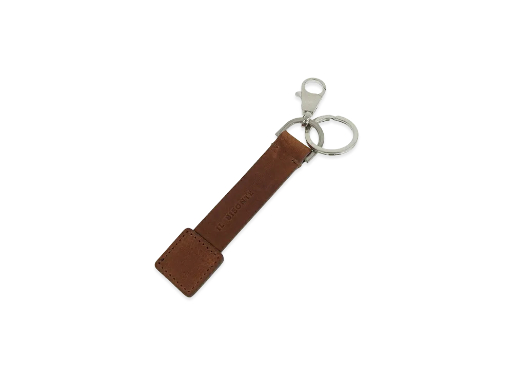 IL BISONTE Keyring "Brown"