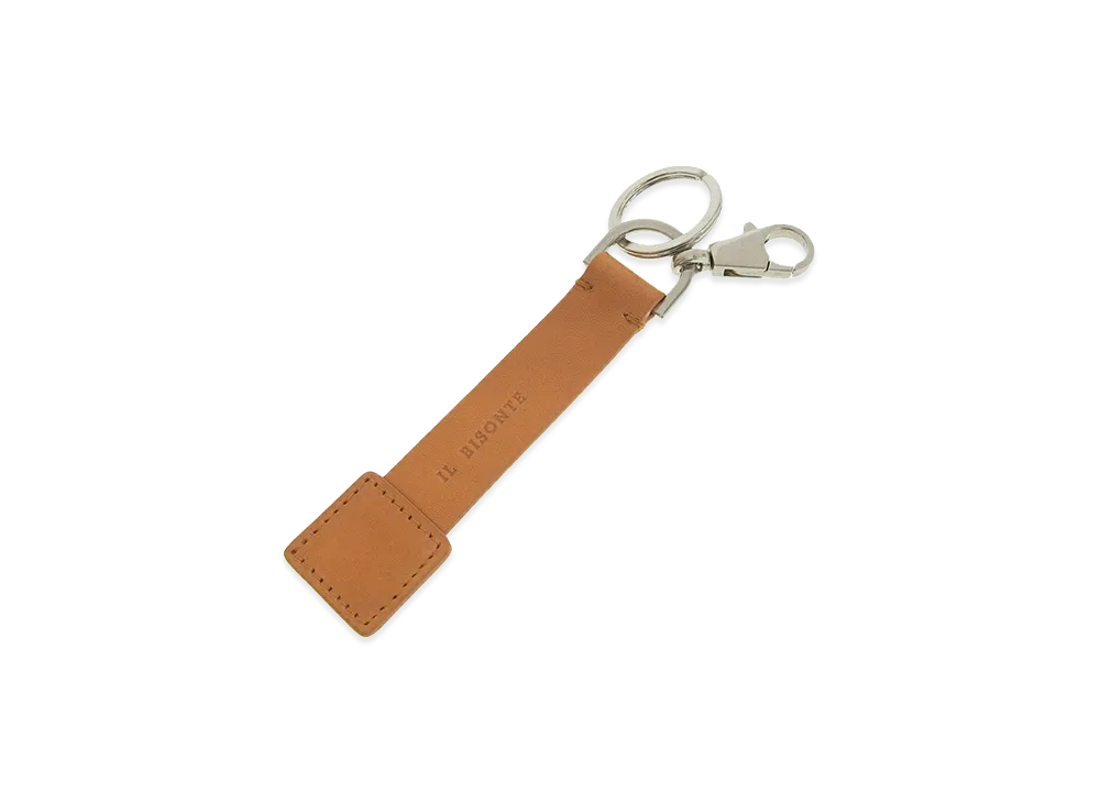 IL BISONTE Keyring "Beige"