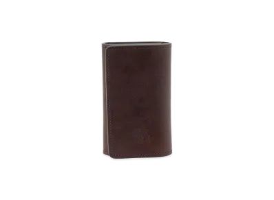 IL BISONTE Key Case "Cafe Brown"