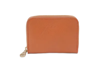 IL BISONTE Coin Case "Caramel Brown"