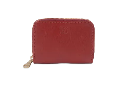 IL BISONTE Coin Case "Rosso Red"