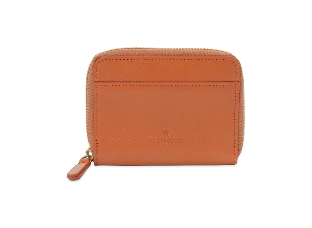 IL BISONTE Bifold Wallet "Caramel Brown"