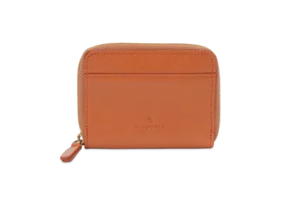 IL BISONTE Bifold Wallet "Caramel Brown"