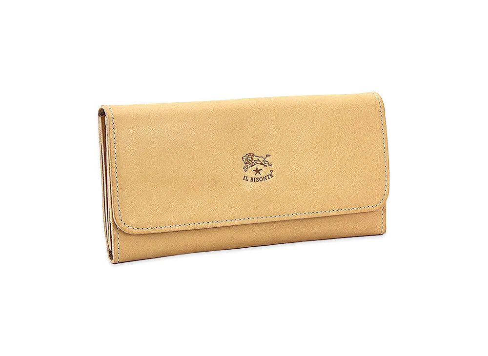 IL BISONTE Long Wallet "Natural"