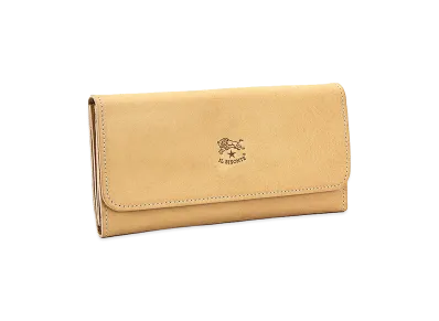 IL BISONTE Long Wallet "Natural"