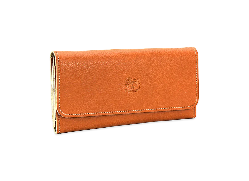 IL BISONTE Long Wallet "Caramel"