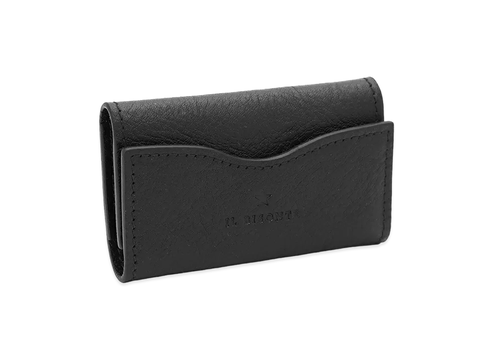 IL BISONTE Oliveta Key Case "Black"