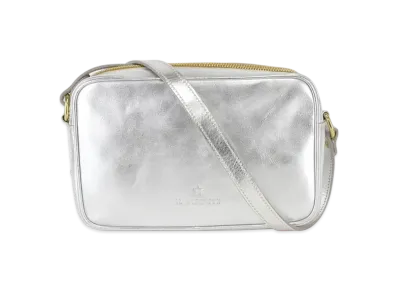 IL BISONTE Shoulder Bags Crossbody "Silver"