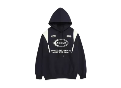 ILLEDIT Above Logo Hoodie "Navy"