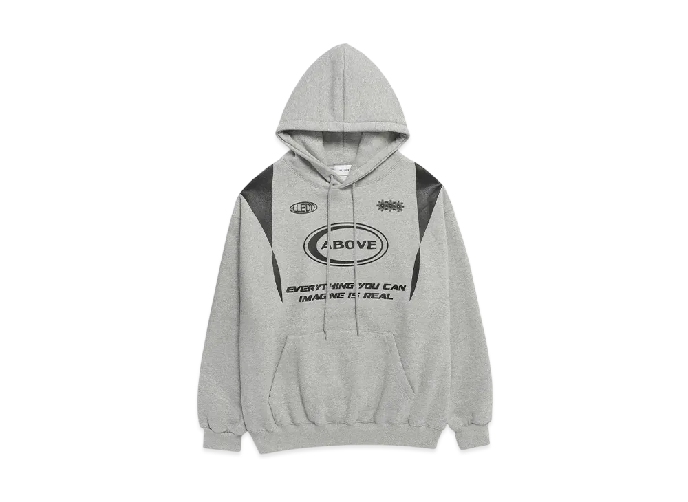 ILLEDIT Above Logo Hoodie "Melange"