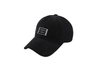ILLEDIT Corduroy Label Ballcap "Black"