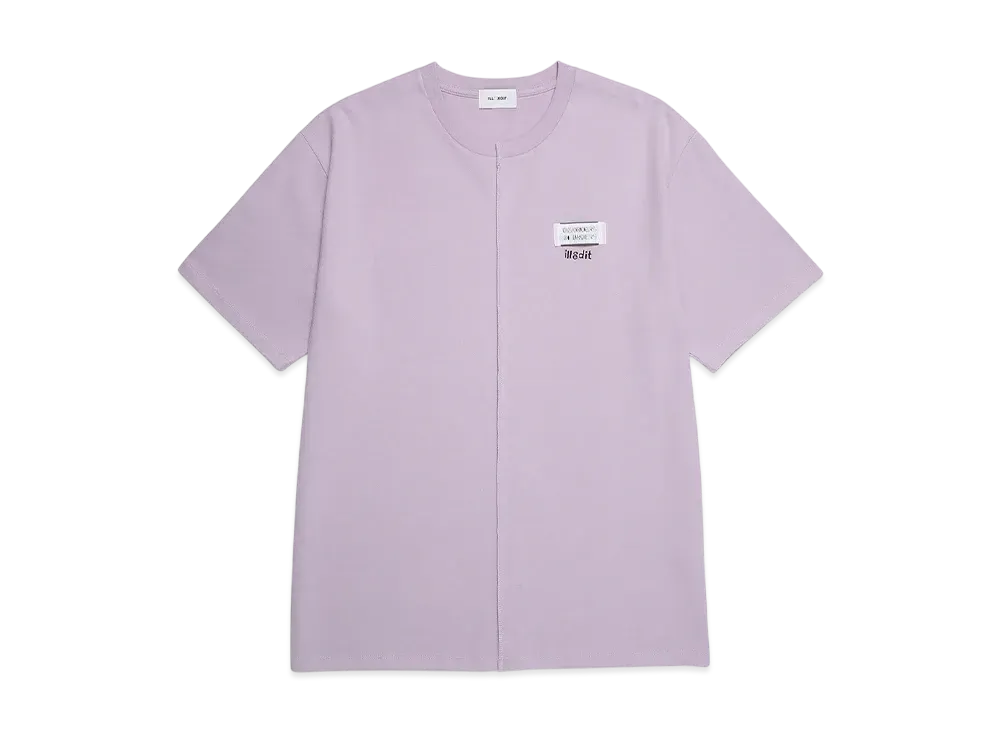 ILLEDIT Half Cutting T-Shirt "Lavender"