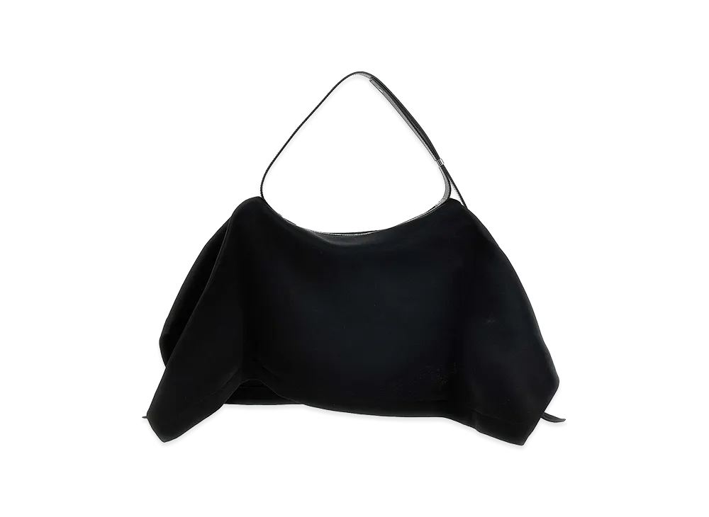 ISSEY MIYAKE Womens Enveloping Square Handbag "Black"