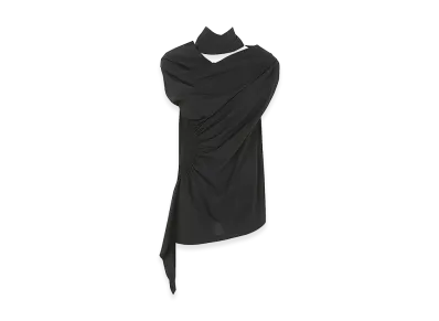 ISSEY MIYAKE Womens Eye Of The Bean Top "Black"