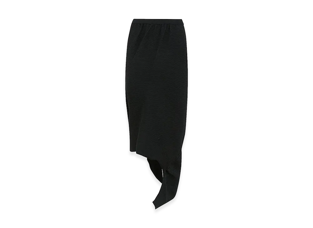 ISSEY MIYAKE Womens Aerate Skirt "Dark Blue"