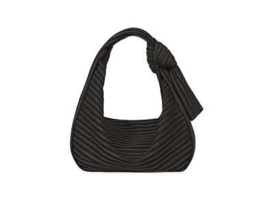 ISSEY MIYAKE Linear Knit Bag-56 "Black"