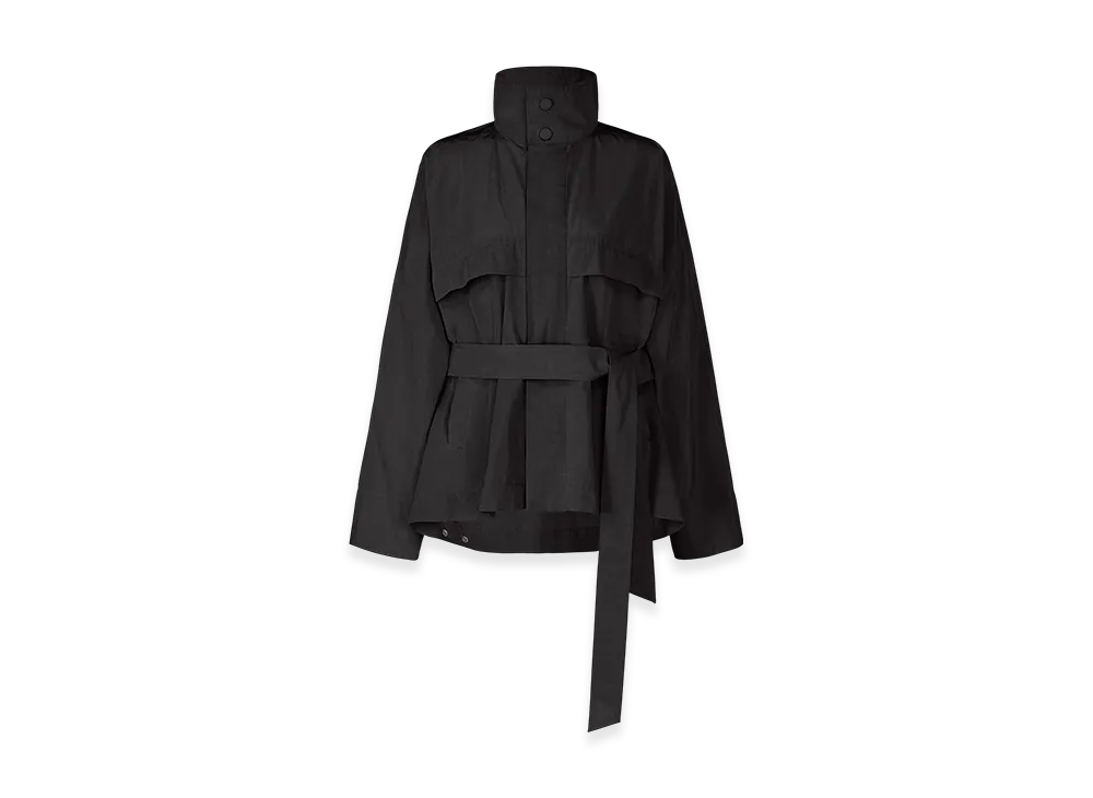 ISSEY MIYAKE Crumpled U "Black"