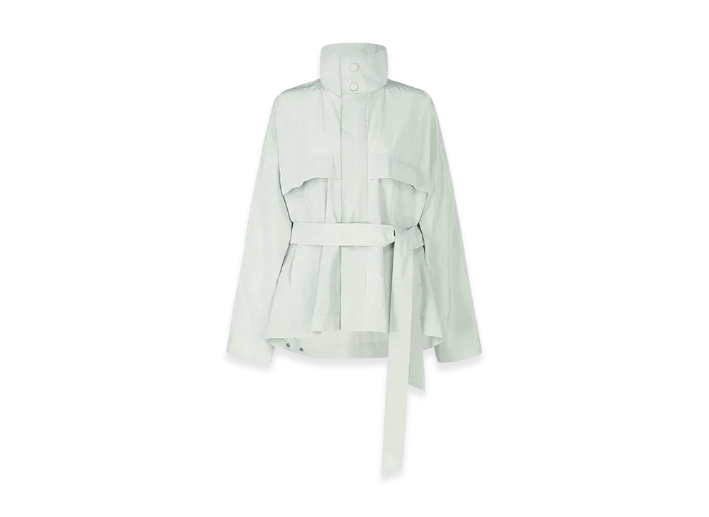 ISSEY MIYAKE Crumpled U "LightGreenAsh"