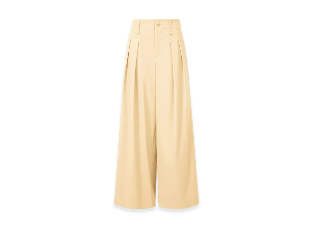 ISSEY MIYAKE Round Pants "AsaWhite"