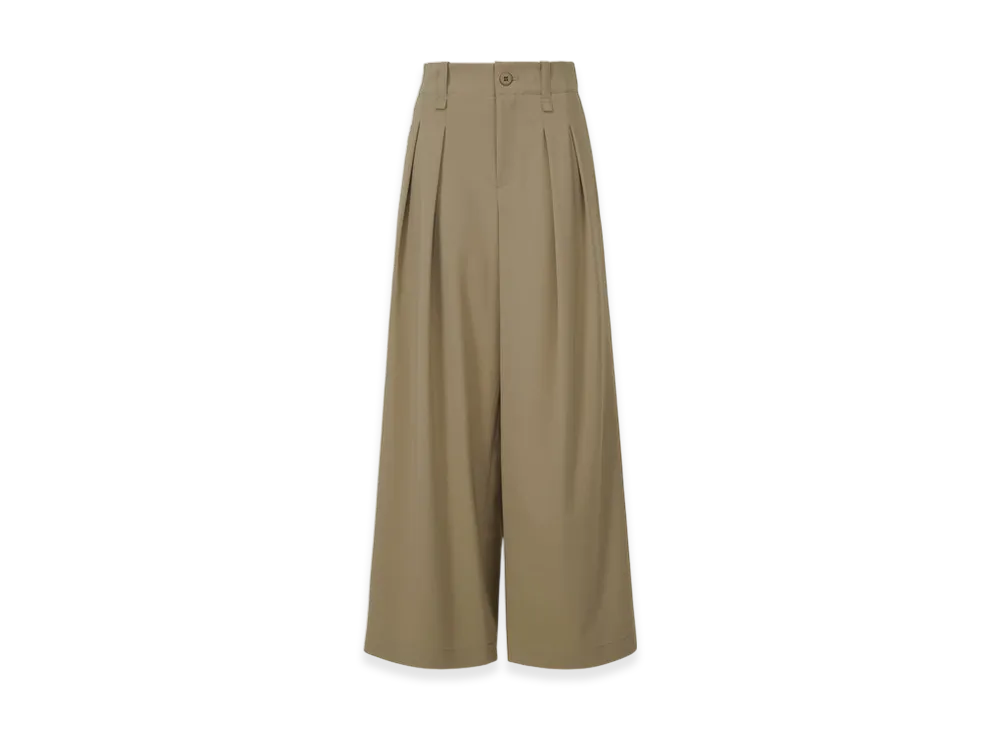 ISSEY MIYAKE Round Pants "Greige"