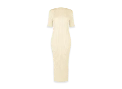 ISSEY MIYAKE Sleek Pleats "Ivory"