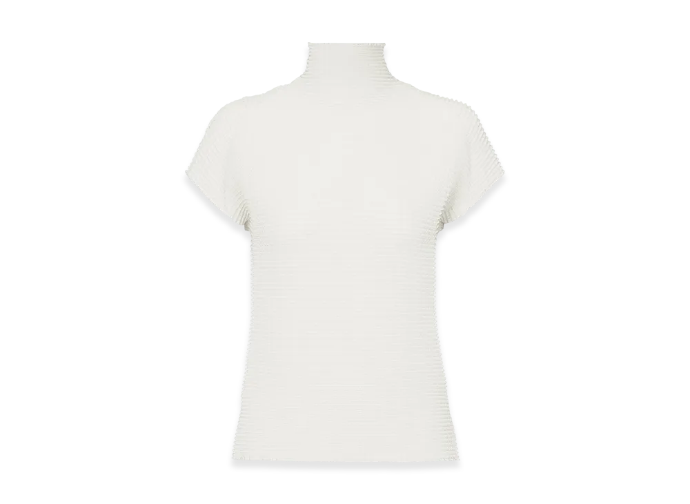 ISSEY MIYAKE Wooly Pleats BK/WT-56 "White"