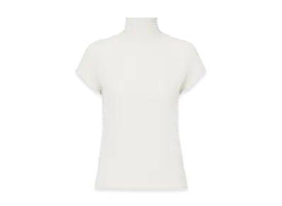 ISSEY MIYAKE Wooly Pleats BK/WT-56 "White"