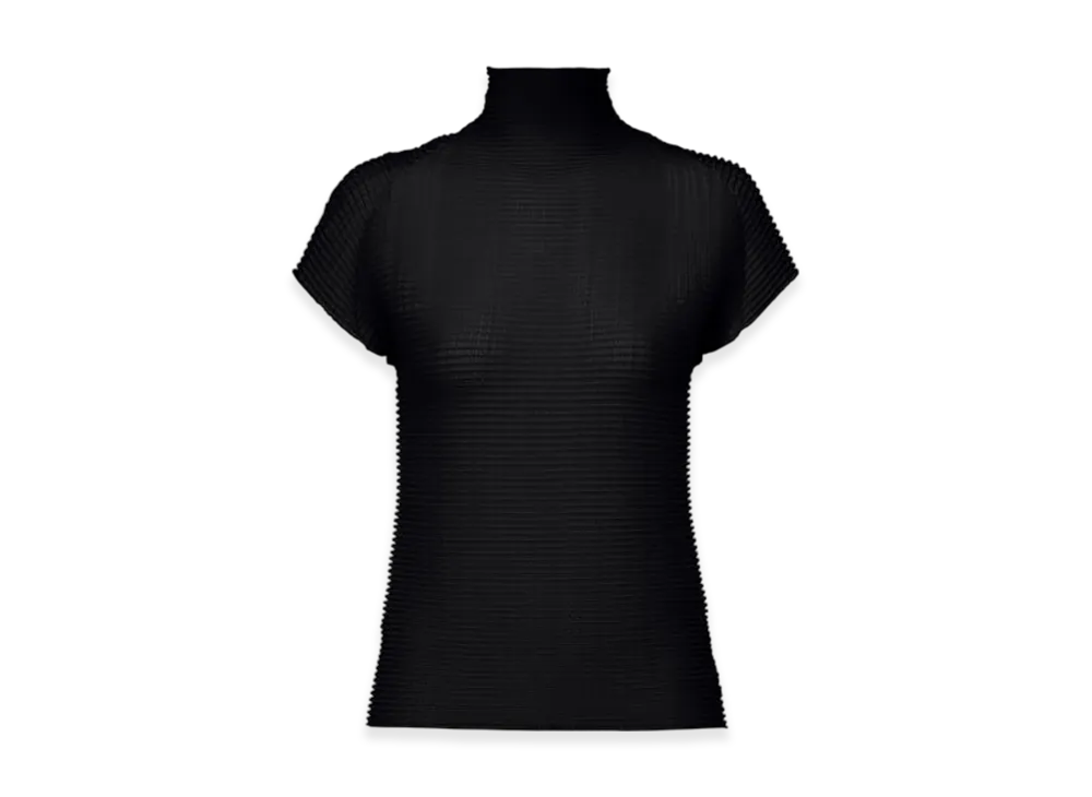 ISSEY MIYAKE Wooly Pleats BK/WT-56 "Black"