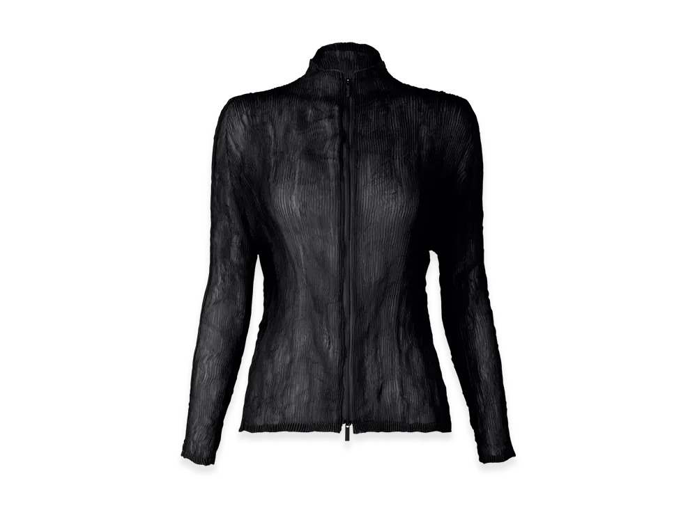 ISSEY MIYAKE Chiffon Twist BK/WT-56 "Black"